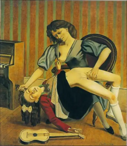 Balthus La Le on de guitare x 