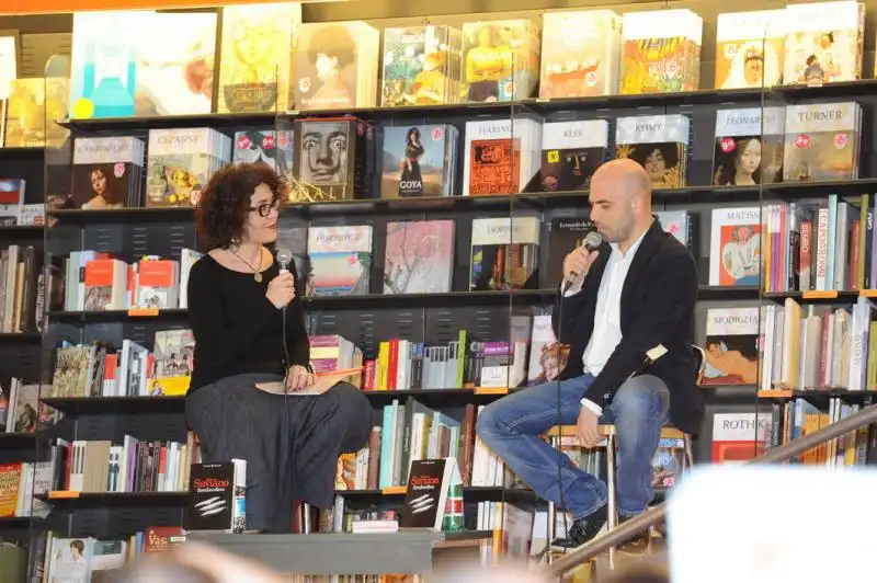 Benedetta Tobagi e Roberto Saviano 