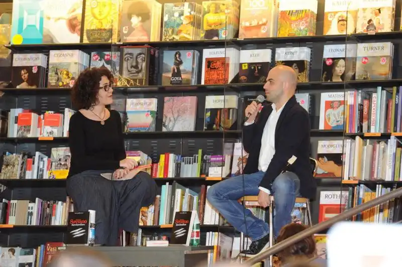 Benedetta Tobagi e Roberto Saviano 