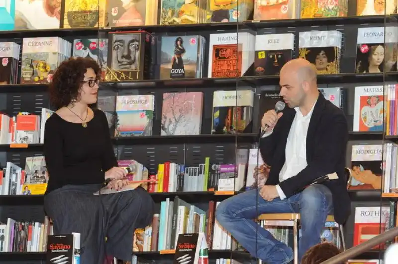 Benedetta Tobagi e Roberto Saviano 