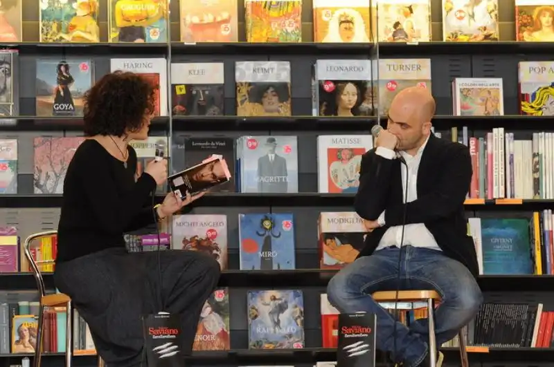 Benedetta Tobagi e Roberto Saviano 