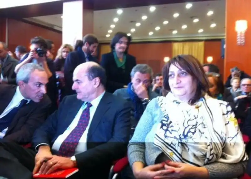 BERSANI CON ROSARIA CAPACCHIONE 