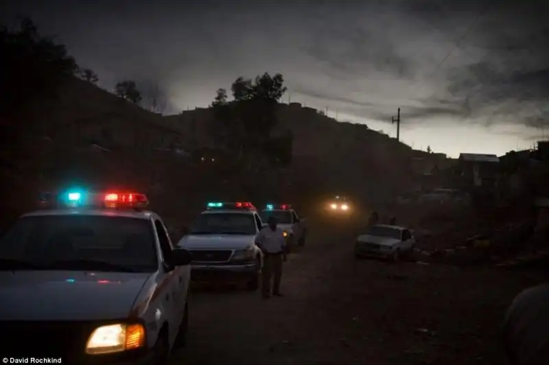 BLITZ DELLA POLIZIA IN MESSICO A CACCIA DEI CARTELLI FOTO DI DAVID ROCHKIND 