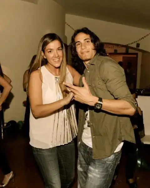 CAVANI CON MARIA SOLEDAD CABRIS 