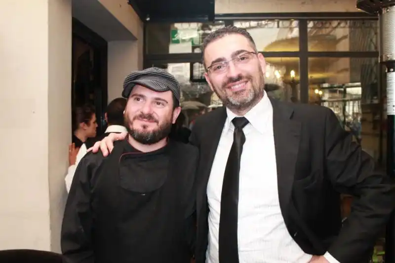 Chef Domenico Smargiassi e Fabio Marini 