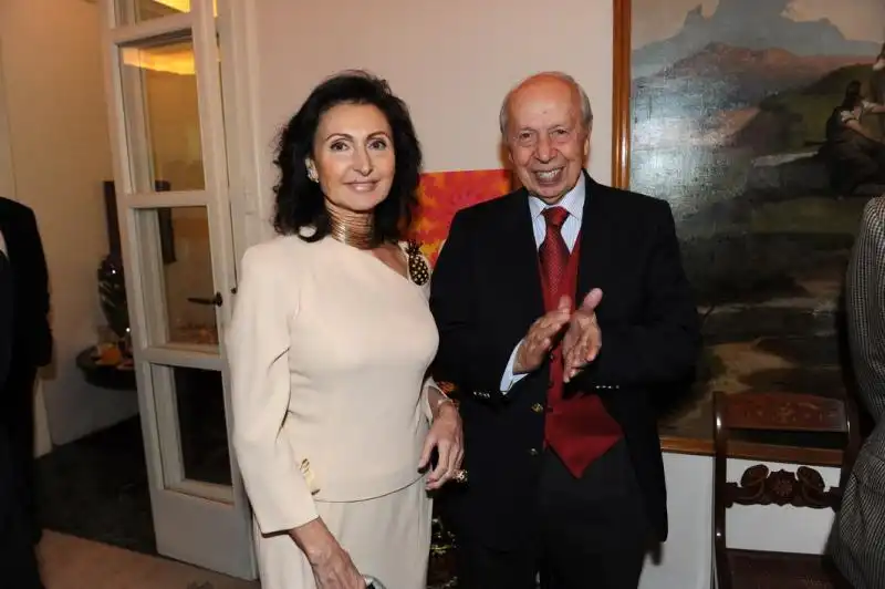 Donatella e Lamberto Dini 