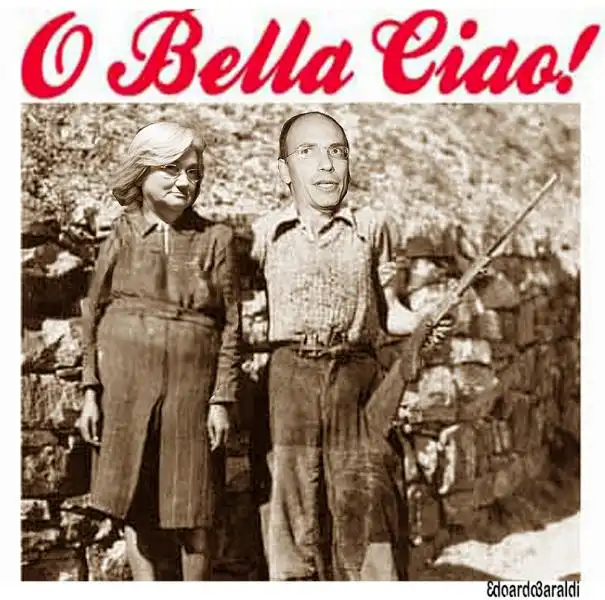 ENRICO LETTA E ROSY BINDI 