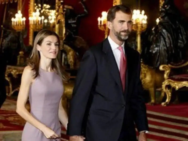 FELIPE E LETIZIA DI SPAGNA 