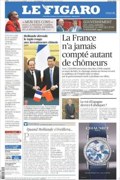 LE FIGARO 26 APRILE 2013