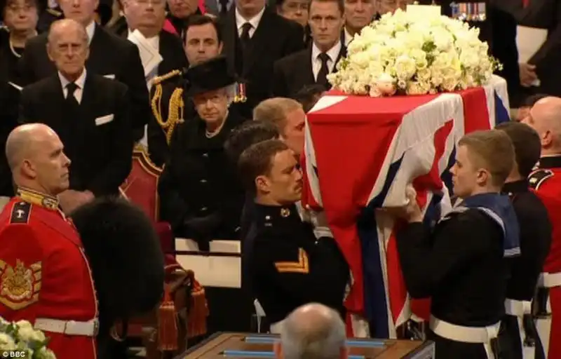 FUNERALI DI MARGARETH THATCHER 