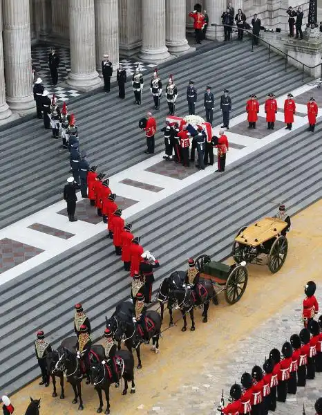 FUNERALI DI MARGARETH THATCHER 