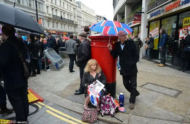 FUNERALI DI MARGARETH THATCHER 