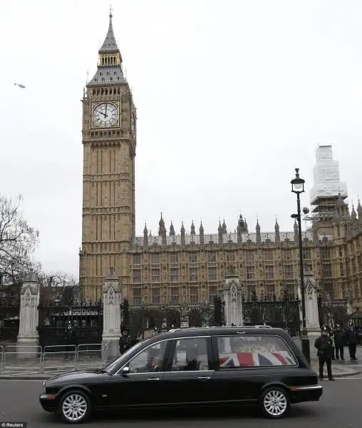 FUNERALI DI MARGARETH THATCHER 