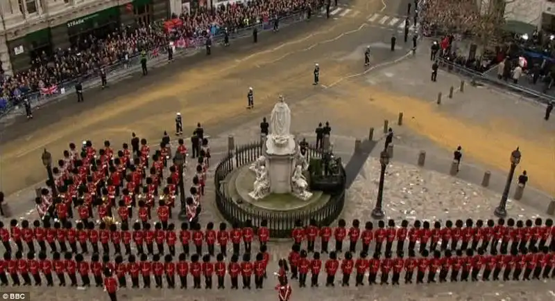 FUNERALI DI MARGARETH THATCHER 