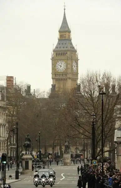 FUNERALI DI MARGARETH THATCHER 