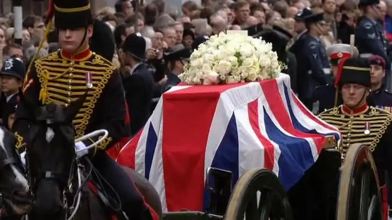 FUNERALI DI MARGARETH THATCHER 