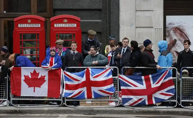 FUNERALI DI MARGARETH THATCHER 