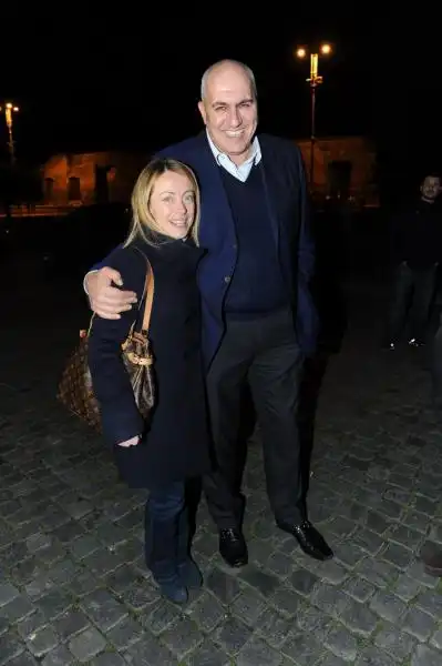 Giorgia Meloni e Guido Crosetto 