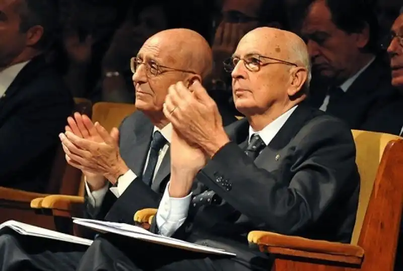 giorgio napolitano e sabino cassese 