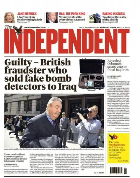 THE INDEPENDENT 