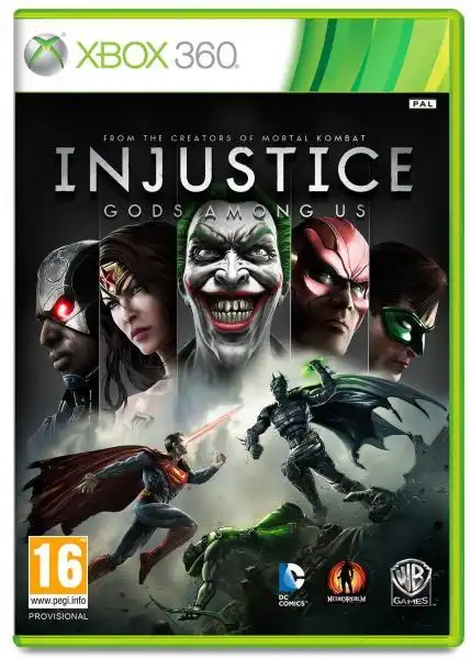 INJUSTICE GODS AMONG US COPERTINA