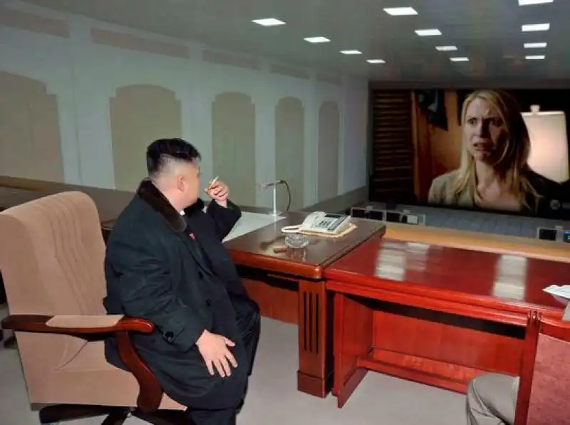 KIM JONG UN FOTOMONTAGGI 