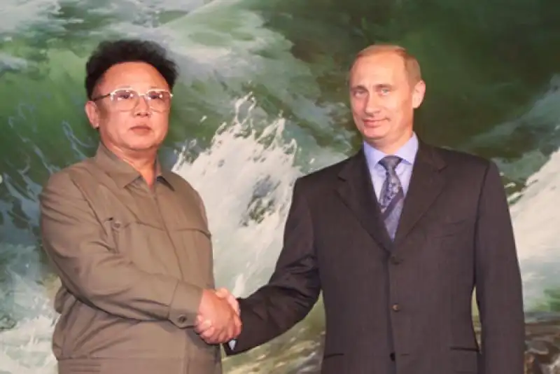 KIM JONG IL E PUTIN 