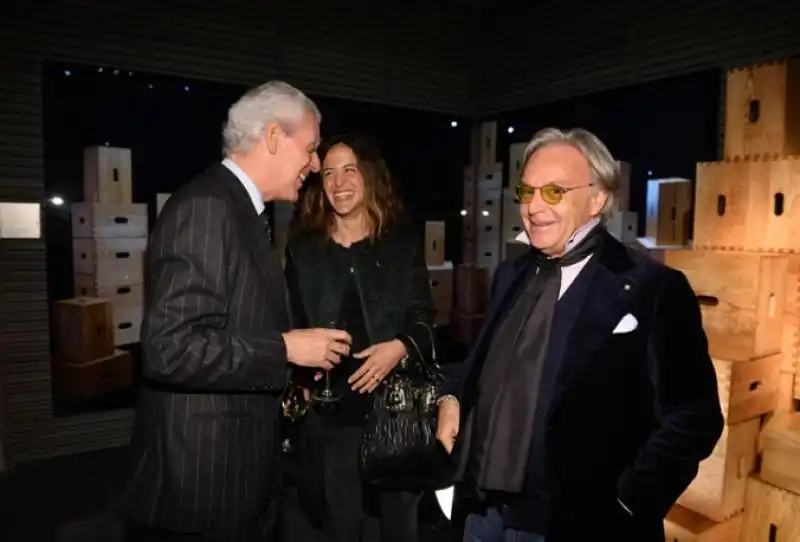 Marco Tronchetti Provera Giada Tronchetti Provera Diego Della Valle foto Marie Claire 