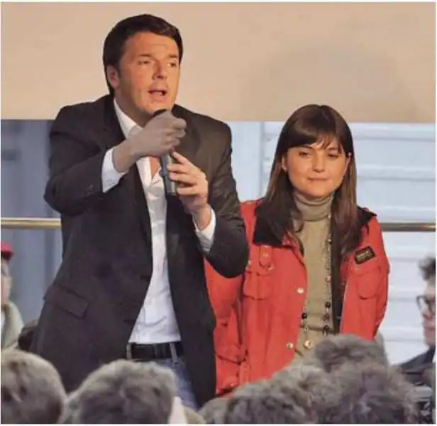 MATTEO RENZI E DEBORAH SERRACCHIANI jpeg