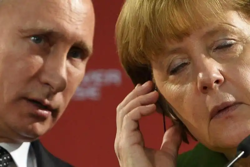 MEETING DI HANNOVER MERKEL E PUTIN 