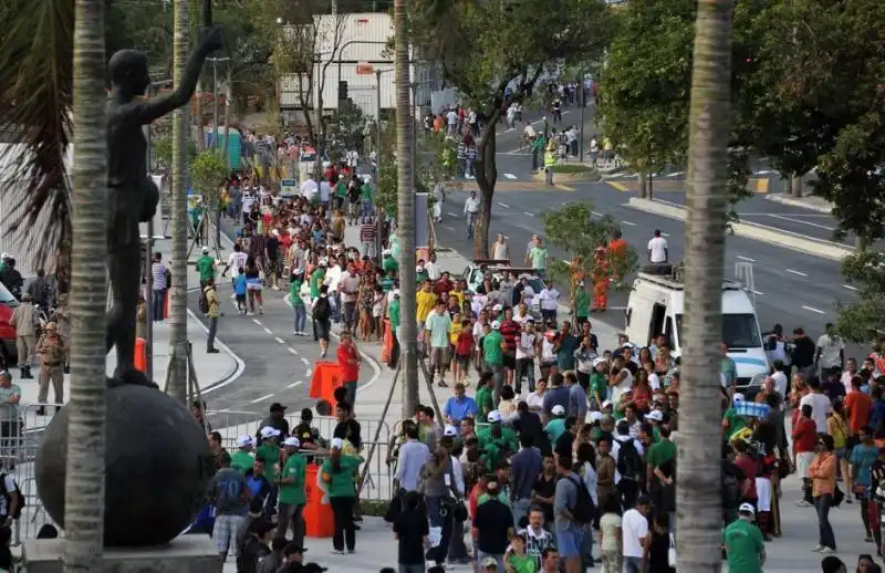 PROTESTE AL MARACANA 