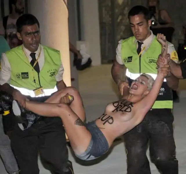 PROTESTE AL MARACANA 