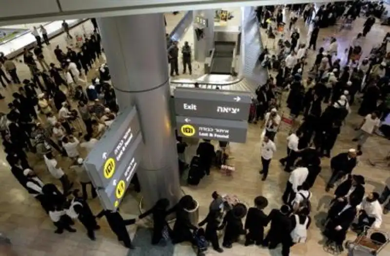 sicurezza all aeroporto ben gurion in israele