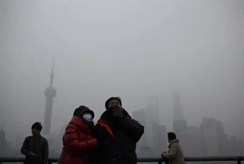 SMOG A SHANGHAI INQUINAMENTO 