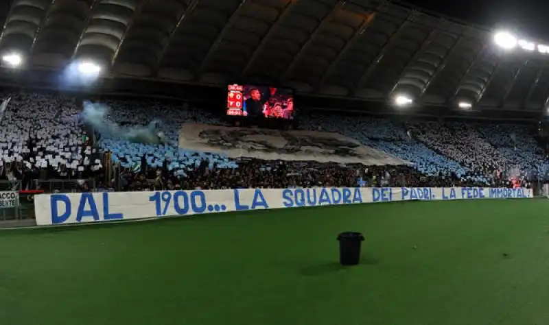 tifo lazio foto mezzelani gmt 