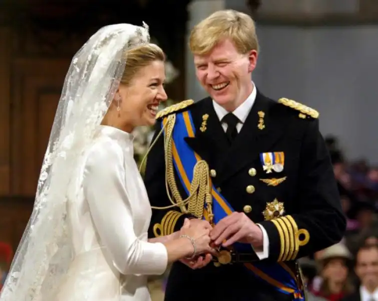 WILLEM ALEXANDER D OLANDA E LA MOGLIE MAXIMA 