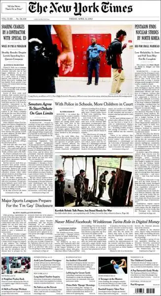 THE NEW YORK TIMES 