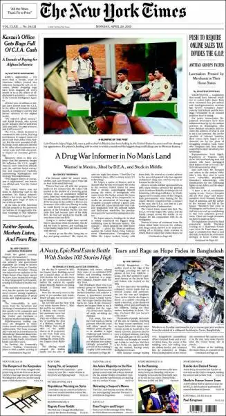 THE NEW YORK TIMES 