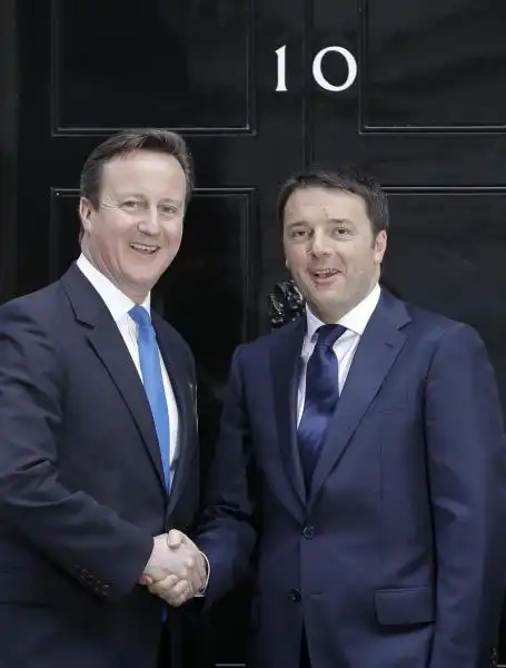 RENZI E CAMERON A LONDRA 