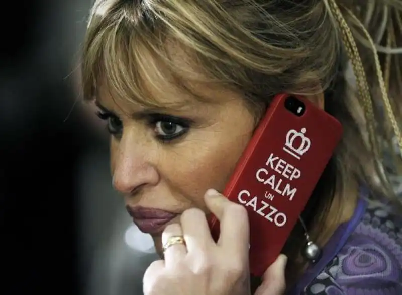 alessandra mussolini keep calm un cazzo 