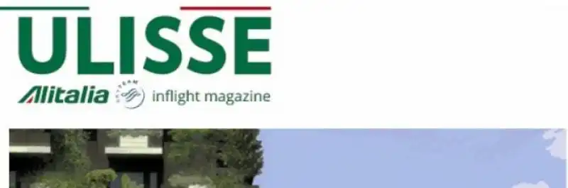 ALITALIA - ULISSE MAGAZINE