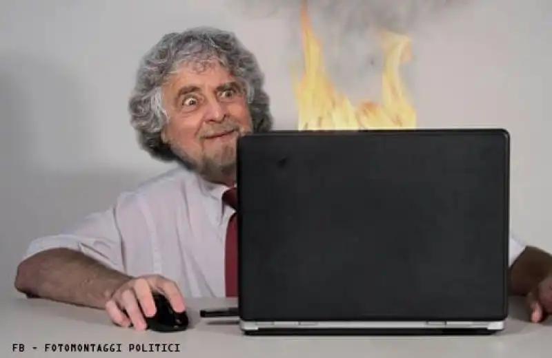 BEPPE GRILLO COMPUTER