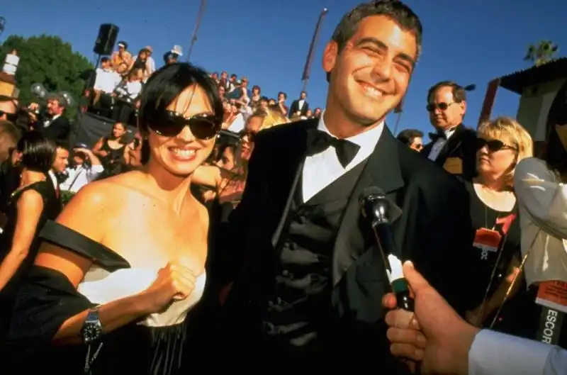 Clooney e Karen Duffy 