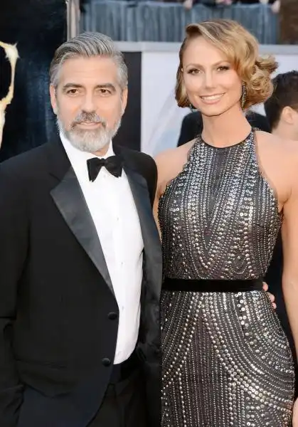 Clooney e Stacey Keibler 