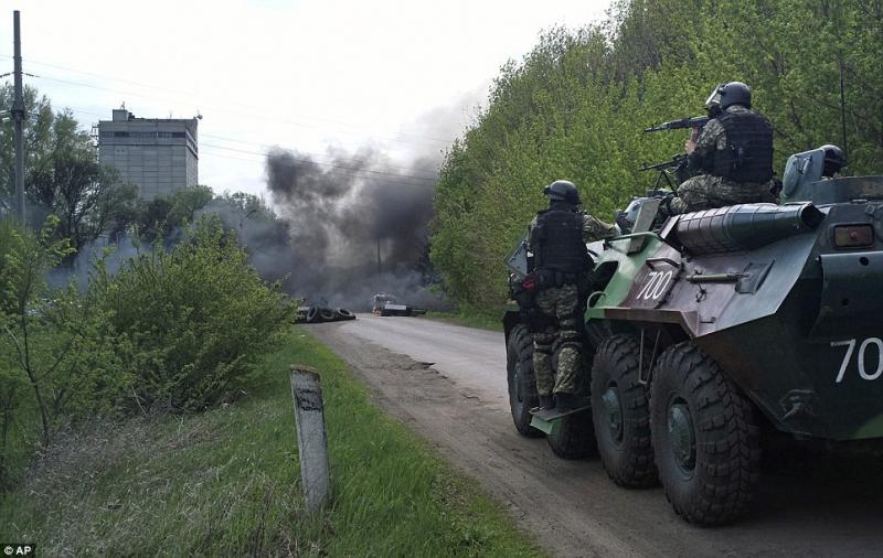 LA CONTROFFENSIVA DELL ESERCITO UCRAINO CONTRO I FILORUSSI