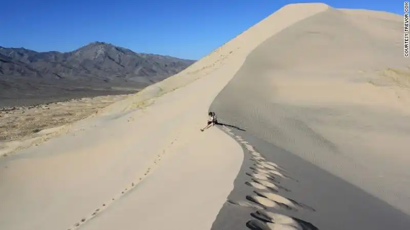 Le dune cantanti del deserto californiano 