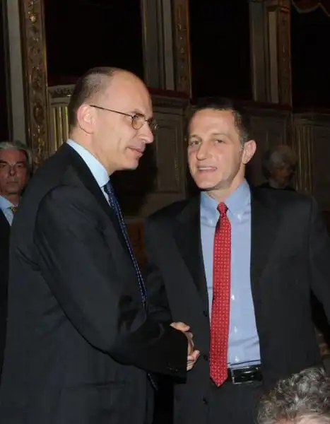 Enrico Letta Massimo Giannini 