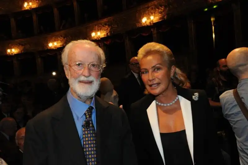 Eugenio Scalfari e Silvia Monti De Benedetti 