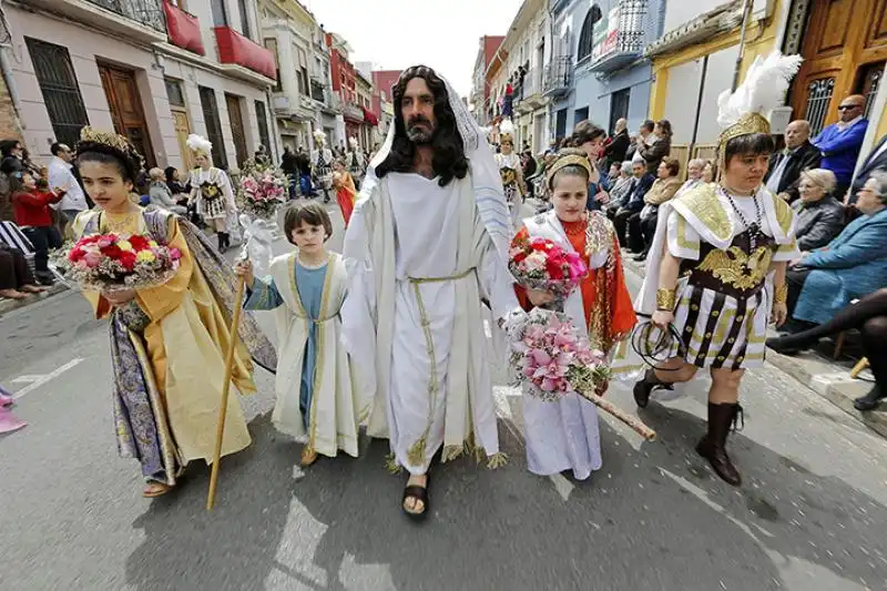 Festa della resurrezione a Valnecia 