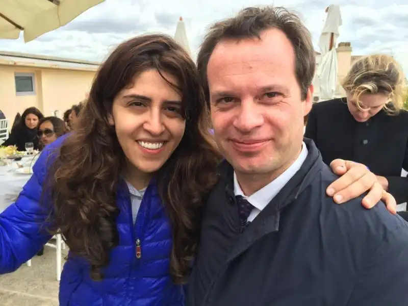 FRANCESCA CHAOUQUI E MARCO CARRAI